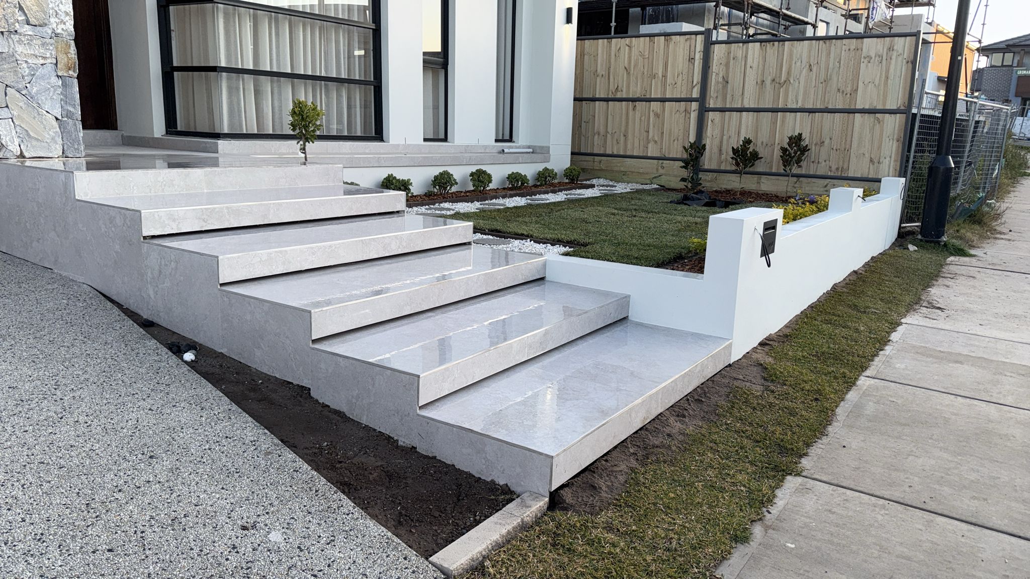 General landscaping project